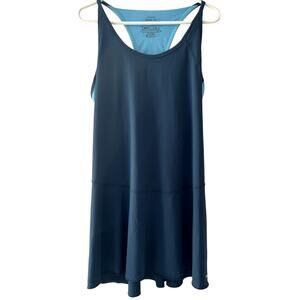 Patagonia Women's Two Tone Blue Sport Athletic Outdoor Tennis Activewear XL Top